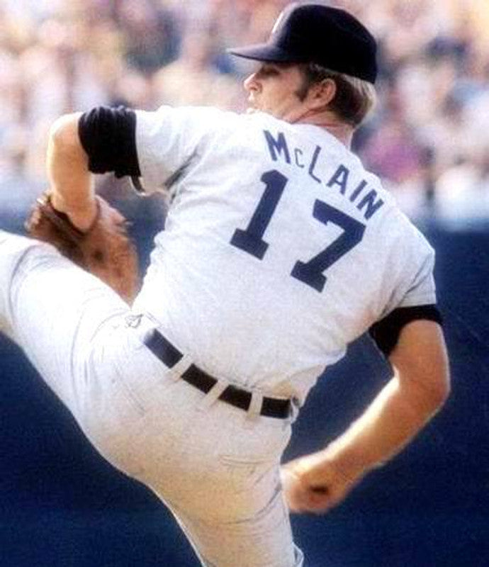 Denny Mclain Detroit Tigers 1969 Home Throwback Baseball Stitched Jersey | CTJS2291