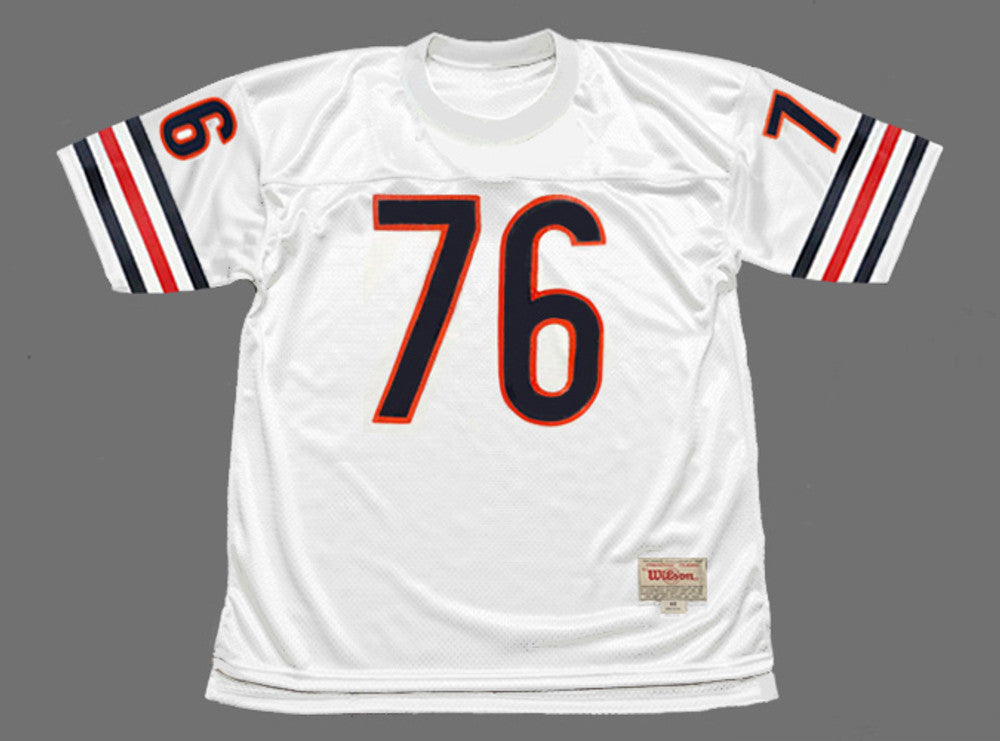 Chicago Bears Steve Mcmichael NFL jersey front view