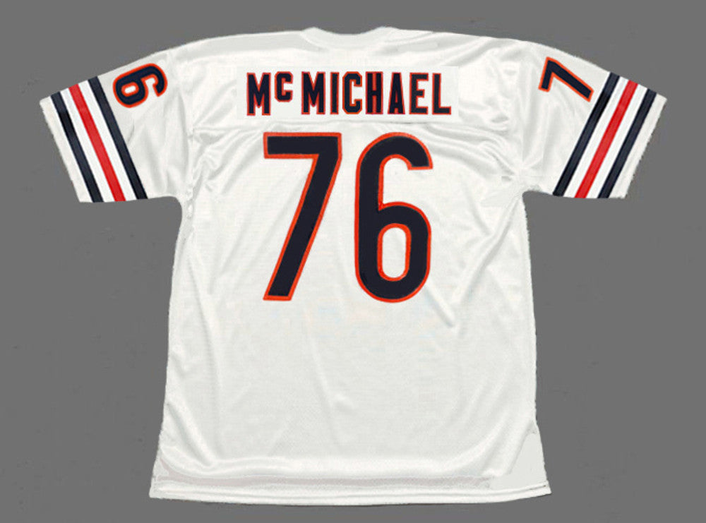 Chicago Bears Steve Mcmichael NFL jersey front view