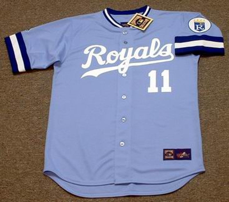 Hal Mcrae Kansas City Royals 1985 Cooperstown Away Baseball Stitched Jersey | CTJS1911