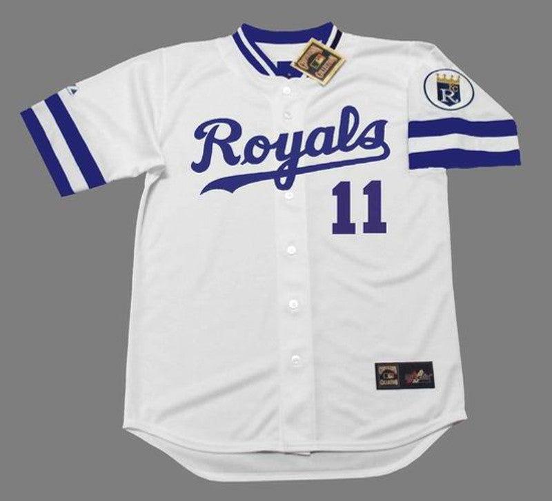 Hal Mcrae Kansas City Royals 1985 Cooperstown Home Baseball Stitched Jersey | CTJS1910