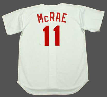 Hal Mcrae Cincinnati Reds 1971 Cooperstown Home Baseball Stitched Jersey | CTJS1912