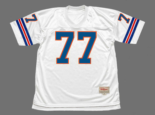 Denver Broncos Karl Mecklenburg NFL jersey front view