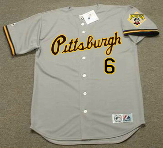 Orlando Merced Pittsburgh Pirates 1992 Throwback Away Baseball Stitched Jersey | CTJS0892