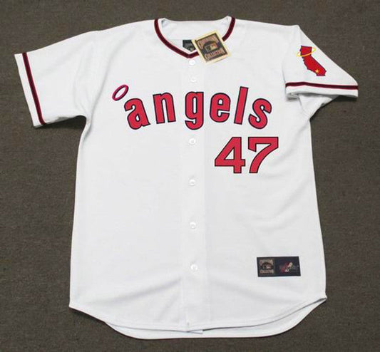 Andy Messersmith California Angels 1971 Cooperstown Home Baseball Stitched Jersey | CTJS3026