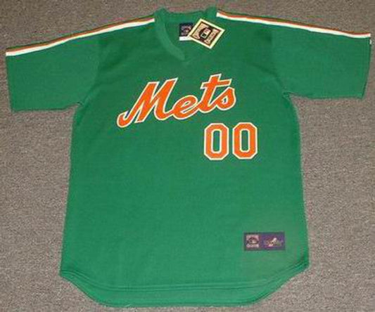 New York Mets 1985 Cooperstown St Pattys Day Custom Name Number Stitched Baseball Jersey | CTJS0950
