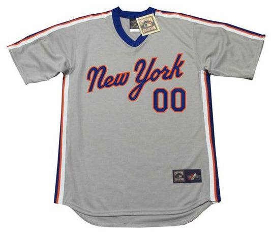 New York Mets 1980S Cooperstown Away Custom Name Number Stitched Baseball Jersey | CTJS0955
