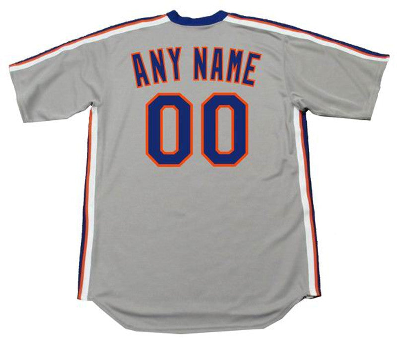 New York Mets 1980S Cooperstown Away Custom Name Number Stitched Baseball Jersey | CTJS0955