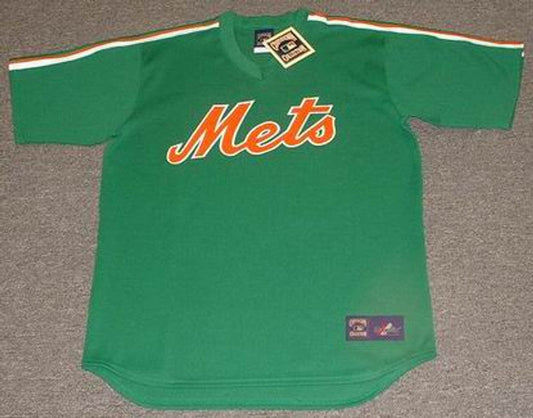 New York Mets 1980S St Pattys Day Cooperstown Throwback Baseball Stitched Jersey | CTJS0951