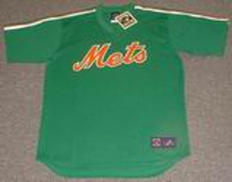 New York Mets 1980S St Pattys Day Cooperstown Throwback Baseball Stitched Jersey | CTJS0951