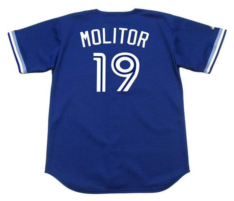 Paul Molitor Toronto Blue Jays 1994 Throwback Baseball Stitched Jersey | CTJS0852