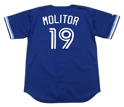 Paul Molitor Toronto Blue Jays 1994 Throwback Baseball Stitched Jersey | CTJS0852