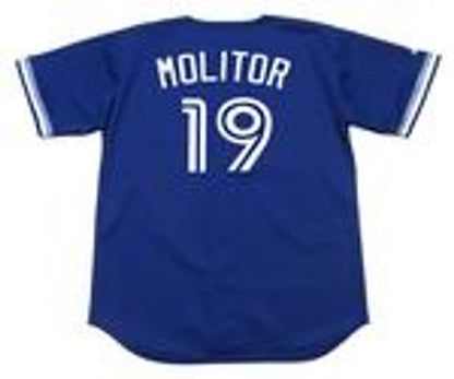 Paul Molitor Toronto Blue Jays 1994 Throwback Baseball Stitched Jersey | CTJS0852