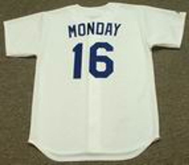 Rick Monday Los Angeles Dodgers 1981 Cooperstown Throwback Home Stitched Baseball Jersey | CTJS0666