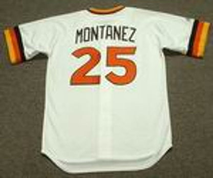 Willie Montanez San Diego Padres 1980 Cooperstown Throwback Home Baseball Stitched Jersey | CTJS0028