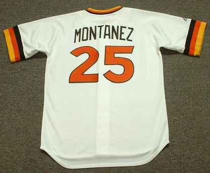 Willie Montanez San Diego Padres 1980 Cooperstown Throwback Home Baseball Stitched Jersey | CTJS0028