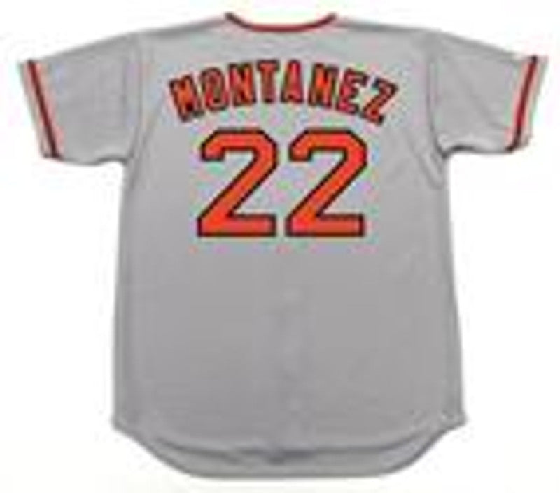 Willie Montanez San Francisco Giants 1975 Cooperstown Away Baseball Stitched Jersey | CTJS0027