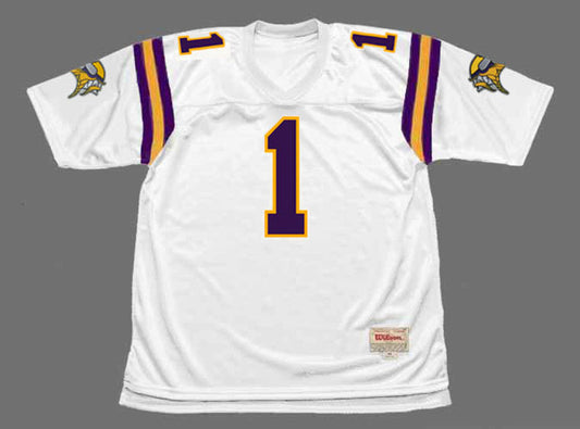 Minnesota Vikings Warren Moon NFL jersey front view