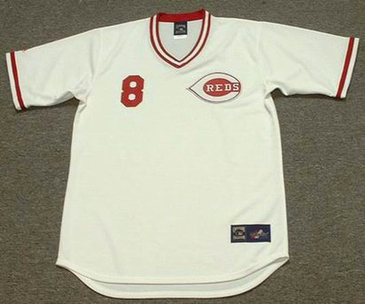 Joe Morgan Cincinnati Reds 1975 Cooperstown Home Baseball Stitched Jersey | CTJS1600