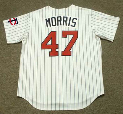 Jack Morris Minnesota Twins 1991 Throwback Home Baseball Stitched Jersey | CTJS1805