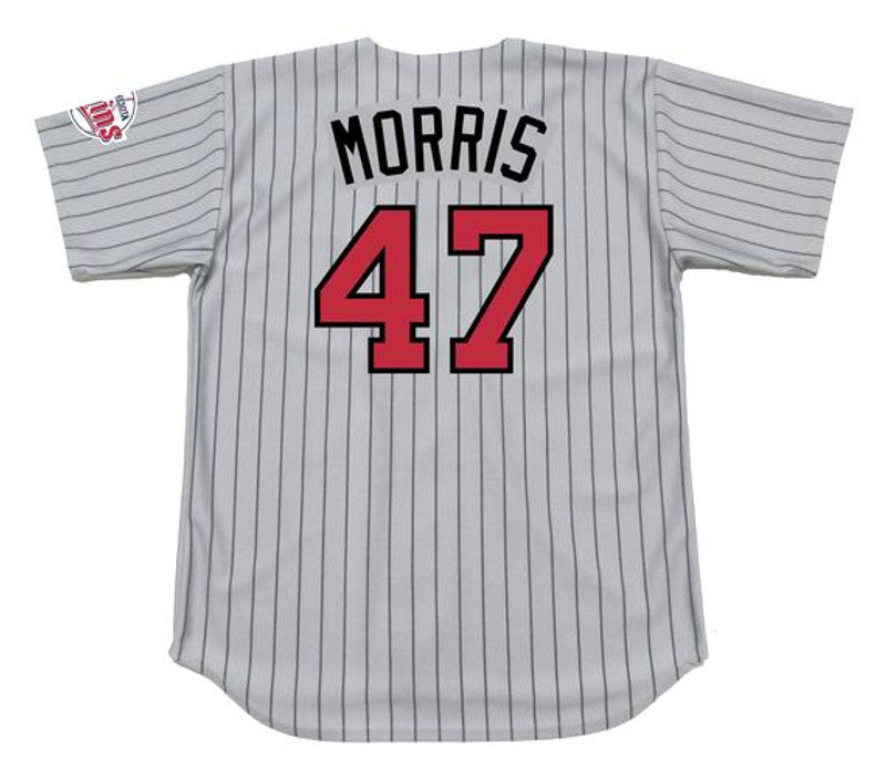 Jack Morris Minnesota Twins 1991 Throwback Away Baseball Stitched Jersey | CTJS1806