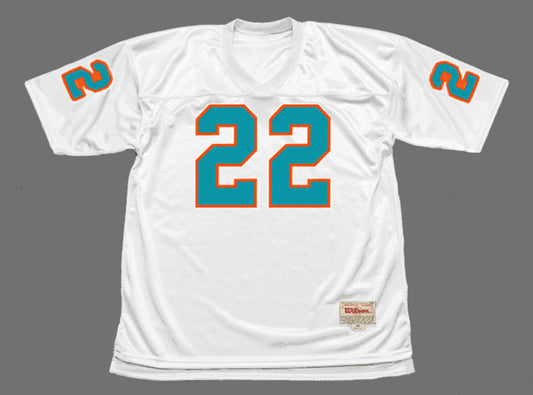 Miami Dolphins Mercury Morris NFL jersey front view