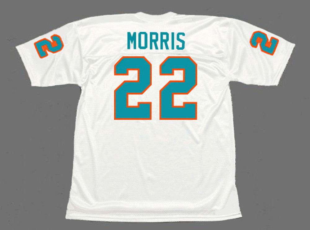 Miami Dolphins Mercury Morris NFL jersey front view