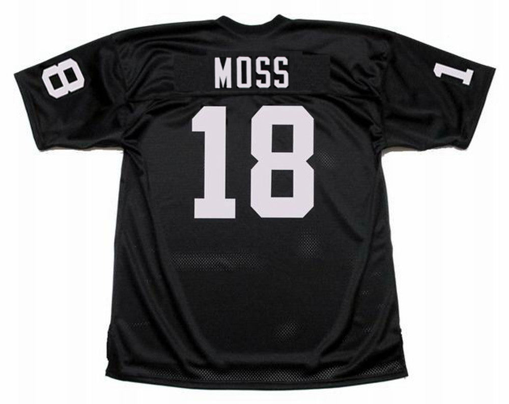 Oakland Raiders Randy Moss NFL jersey front view