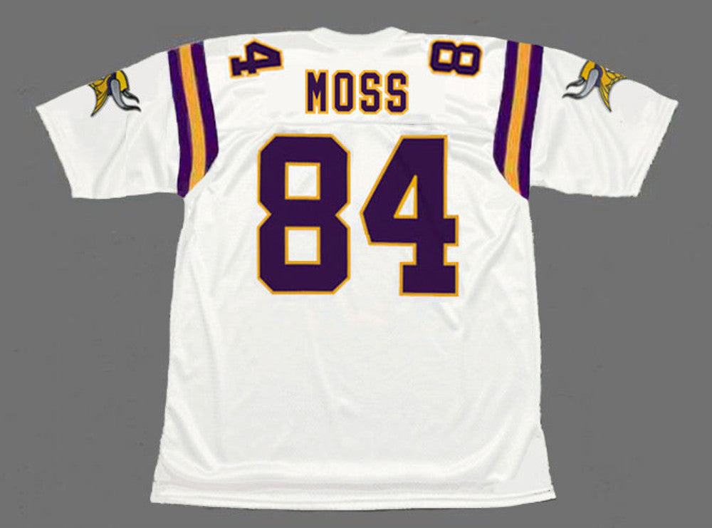 Minnesota Vikings Randy Moss NFL jersey front view