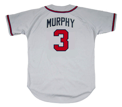 Dale Murphy Atlanta Braves 1987 Away Throwback Baseball Stitched Jersey | CTJS2456
