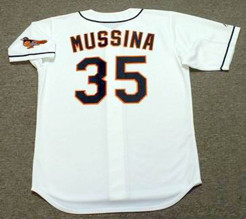 Mike Mussina Baltimore Orioles 1999 Home Throwback Baseball Stitched Jersey | CTJS1047