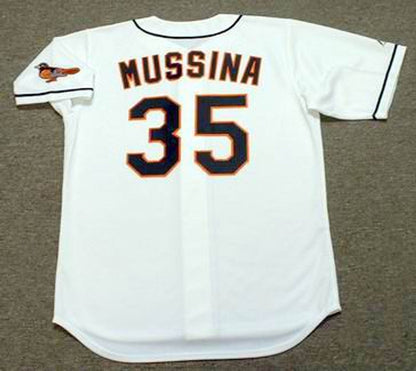 Mike Mussina Baltimore Orioles 1999 Home Throwback Baseball Stitched Jersey | CTJS1047