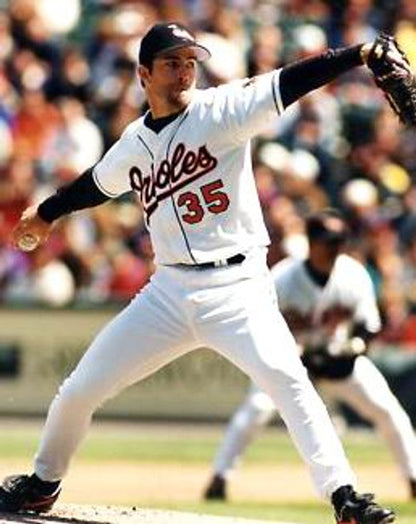 Mike Mussina Baltimore Orioles 1999 Home Throwback Baseball Stitched Jersey | CTJS1047