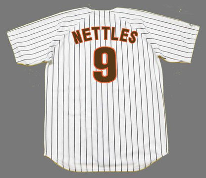 Graig Nettles San Diego Padres 1986 Cooperstown Throwback Home Stitched Jersey | CTJS1934