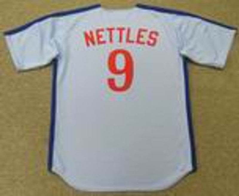 Graig Nettles Montreal Expos 1988 Cooperstown Away Baseball Stitched Jersey | CTJS1938