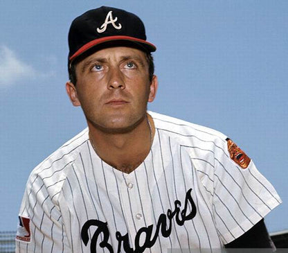 Phil Niekro Atlanta Braves 1969 Cooperstown Home Baseball Stitched Jersey | CTJS0804