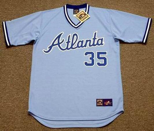 Phil Niekro Atlanta Braves 1982 Cooperstown Throwback Baseball Stitched Jersey | CTJS0801