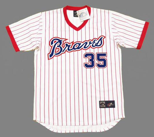 Phil Knucksie Niekro Atlanta Braves 1976 Home Throwback Baseball Stitched Jersey | CTJS0812