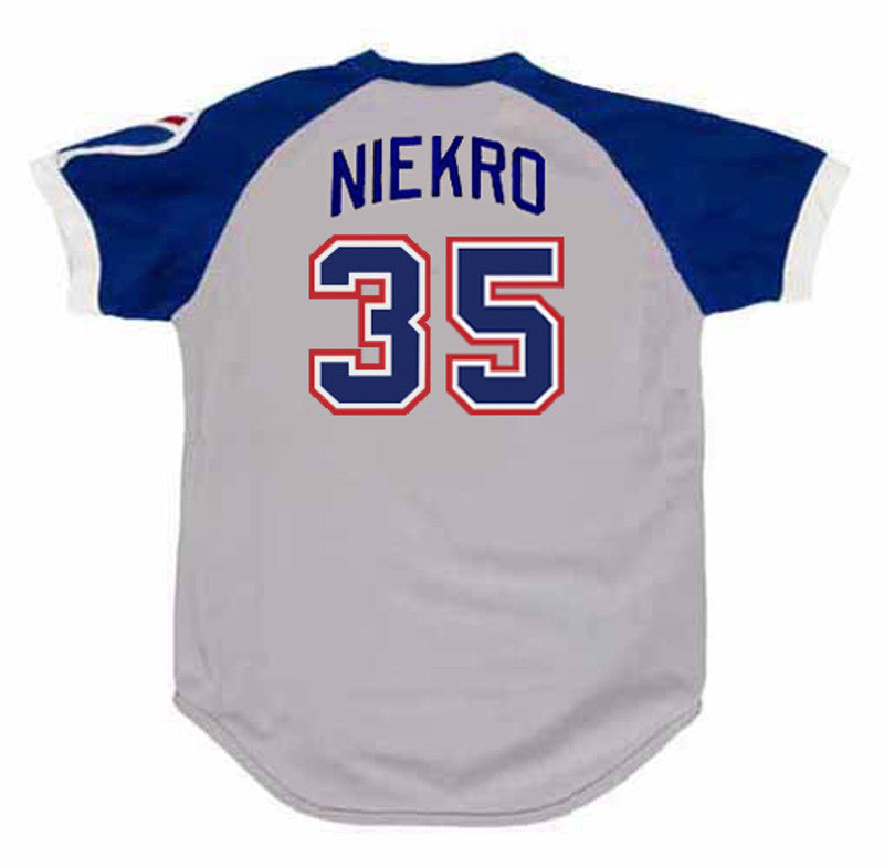 Phil Niekro Atlanta Braves 1979 Away Throwback Baseball Stitched Jersey | CTJS0802