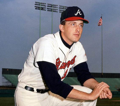 Phil Niekro Atlanta Braves 1967 Cooperstown Throwback Baseball Stitched Jersey | CTJS0806
