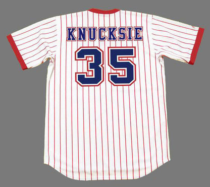 Phil Knucksie Niekro Atlanta Braves 1976 Home Throwback Baseball Stitched Jersey | CTJS0812