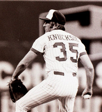 Phil Knucksie Niekro Atlanta Braves 1976 Home Throwback Baseball Stitched Jersey | CTJS0812