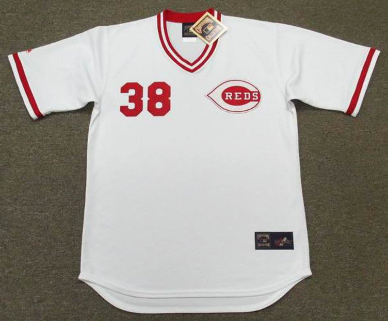 Gary Nolan Cincinnati Reds 1975 Cooperstown Throwback Baseball Stitched Jersey | CTJS2012