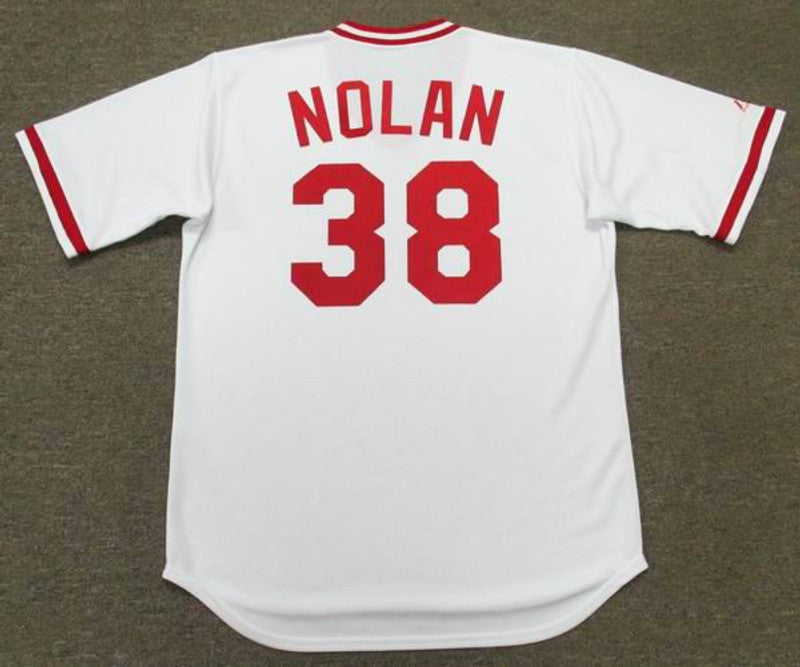 Gary Nolan Cincinnati Reds 1975 Cooperstown Throwback Baseball Stitched Jersey | CTJS2012