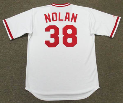 Gary Nolan Cincinnati Reds 1975 Cooperstown Throwback Baseball Stitched Jersey | CTJS2012