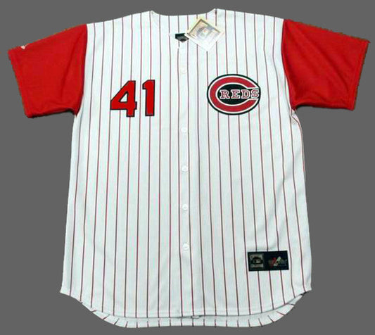 Joe Nuxhall Cincinnati Reds 1960S Throwback Home Baseball Stitched Jersey | CTJS1589