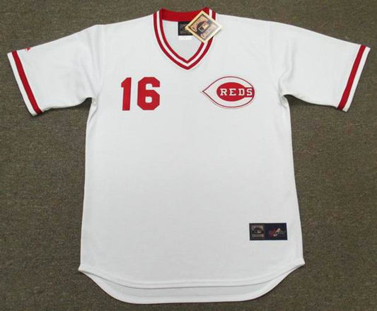 Ron Oester Cincinnati Reds 1982 Cooperstown Throwback Baseball Stitched Jersey | CTJS0537