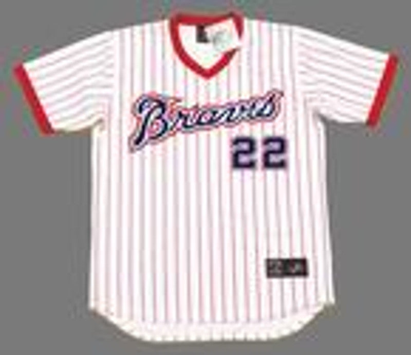 Rowland Office Atlanta Braves 1978 Cooperstown Throwback Baseball Stitched Jersey | CTJS0516