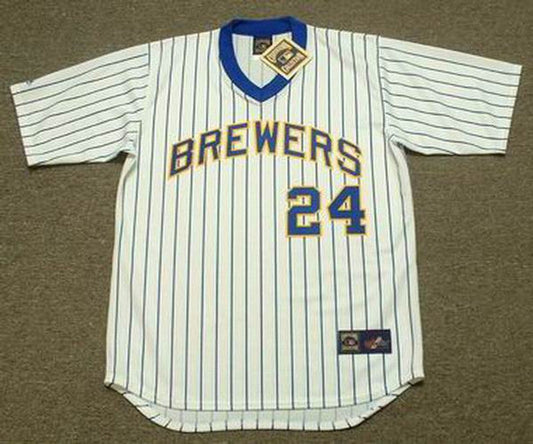 Ben Oglivie Milwaukee Brewers 1982 Home Throwback Baseball Stitched Jersey | CTJS2944