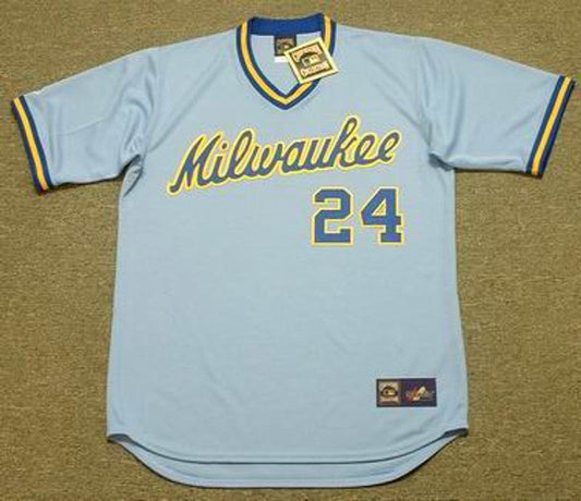 Ben Oglivie Milwaukee Brewers 1982 Away Throwback Baseball Stitched Jersey | CTJS2945